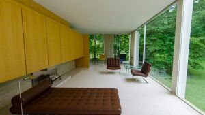 Farnsworth House 1951 designed by Mies van der Rohe the founder of the ‘Less is More’ phrase
